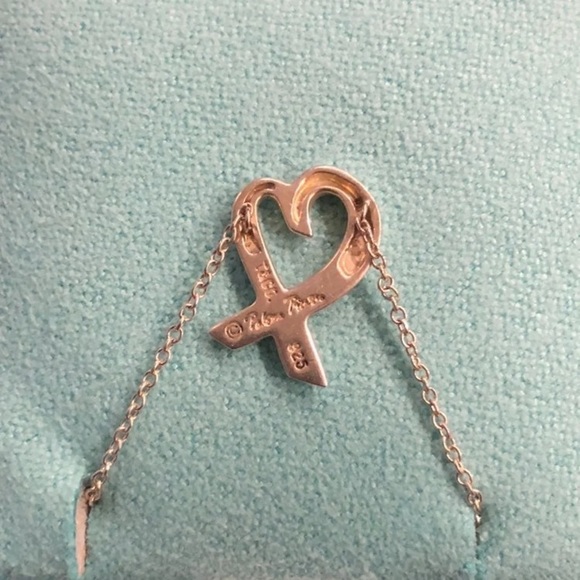 Tiffany and Co Paloma Picasso Heart Necklace - Picture 2 of 2